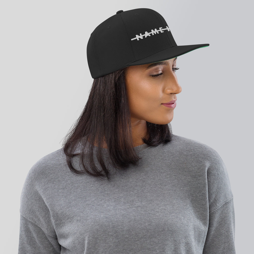 NAME DROP Classic Snapback Hat